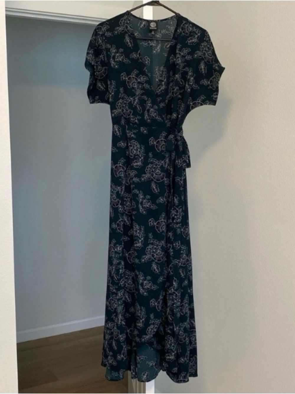 Bobeau Maxi Wrap Dress Size XS